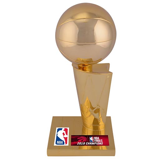 Fanatics Authentic Toronto Raptors 2019 NBA Finals Champions 12" Replica Larry O'Brien Trophy with Sublimated Plate toronto raptors 2019 nba championship 