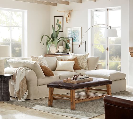 Pottery Barn BARRET PRINTED RUG - GRAY pottery barn 4th of july mega sale