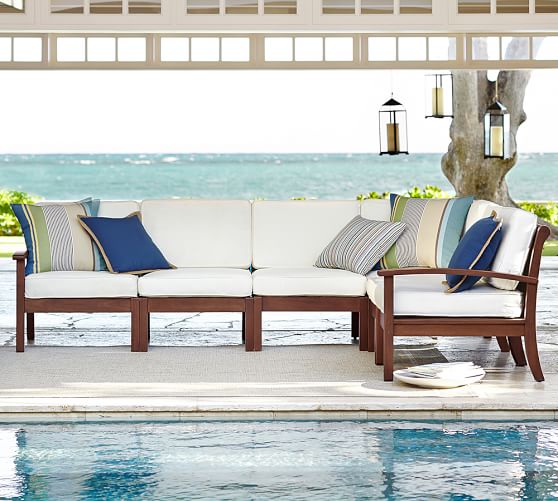 Pottery Barn CHATHAM SECTIONAL SET, HONEY pottery barn 4th of july mega sale 2019