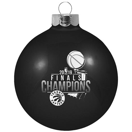 Toronto Raptors 2019 NBA Finals Champions Large Glass Ball Ornament christmas tree toronto raptors 2019 nba championship