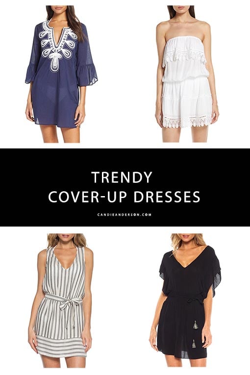Style expert, fashion blogger and journalist, Candace Rose Anderson of the blog Candie Anderson (candieanderson.com) has the scoop on 20 trendy beach cover-up dresses that are perfect for summer pool parties, beach vacations, the 4th of July, Labor Day and more.