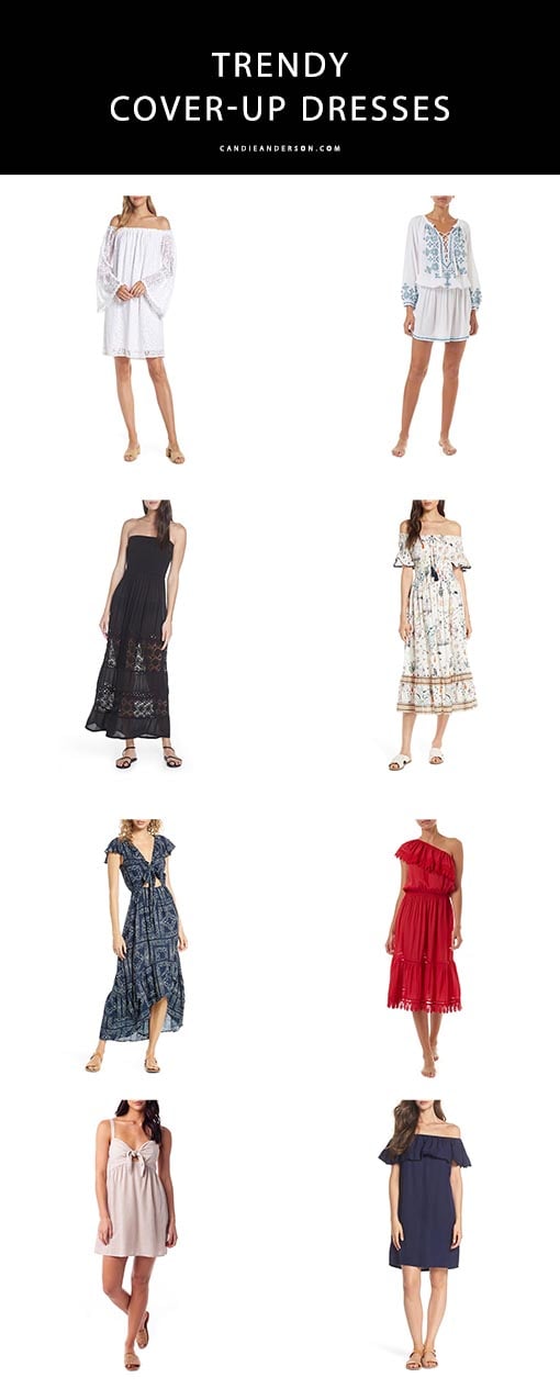 Style expert, fashion lover, journalist and blogger, Candie Anderson has the scoop on 20 trendy cover-up dresses for women of all ages just in time for summer 2019.