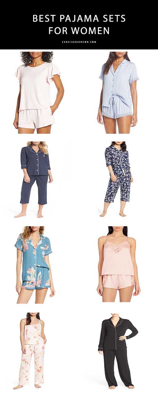 Style expert and fashion blogger, Candie Anderson has the scoop on the 20 best pajama sets for women for summer 2019