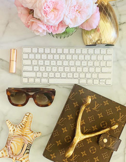 Fashion blogger, lifestyle expert and journalist Candie Anderson shares the best 2019-2020 planners and agendas including her Louis Vuitton Large Ring Agenda Cover.