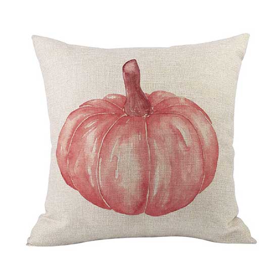 HAPPIShare Halloween Theme Pillow Covers Castle and Pumpkin Throw Pillowcase Daily Decorations Sofa Cushion Zippered Halloween pink pumpkin 