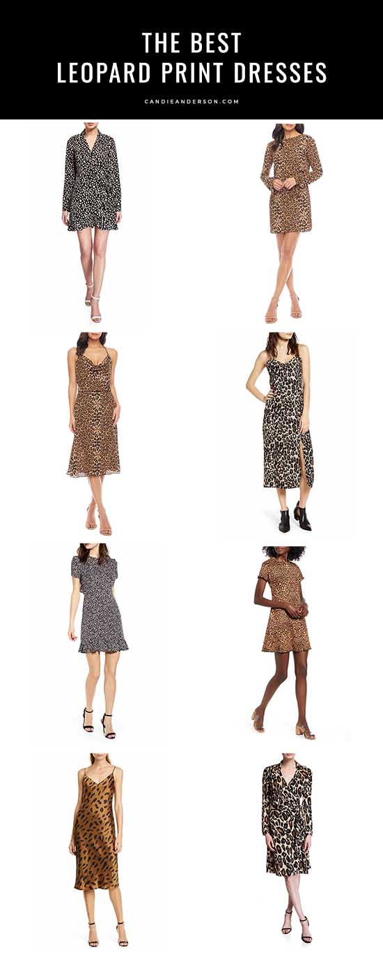 Style expert, fashion blogger and journalist Candie Anderson has the scoop on 25 of the best leopard print dresses in every style, trend and price range for women of all ages.