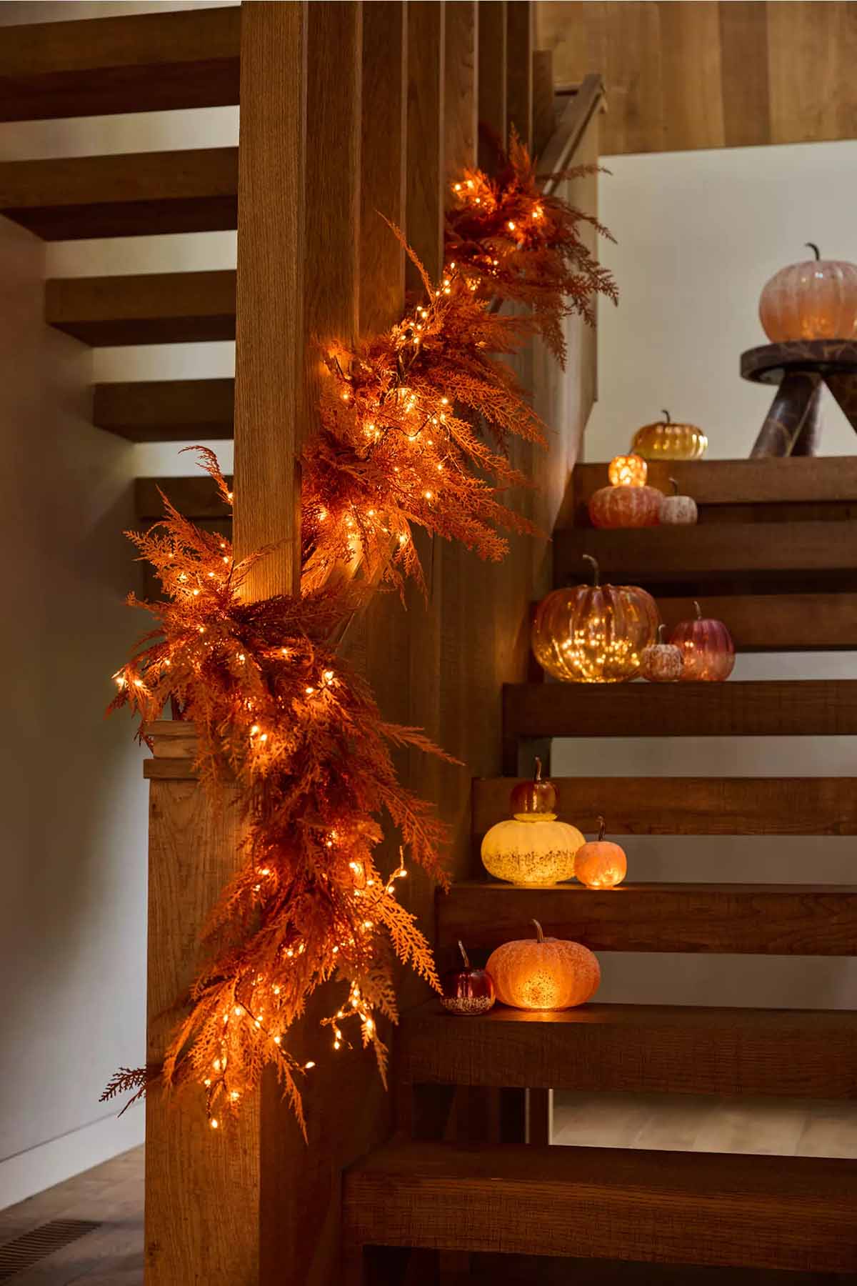 Terrain Faux Autumn Cedar Garland best fall garlands anthropologie