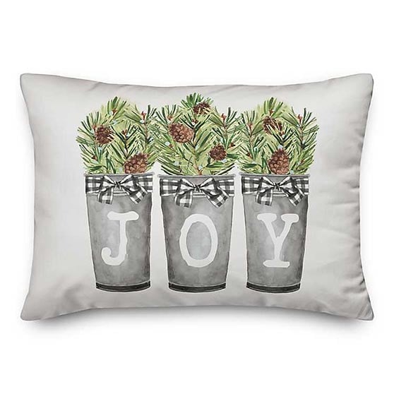 The Best Farmhouse Holiday Throw Pillows For Christmas Candie Anderson