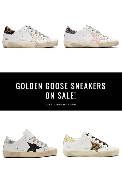 Style expert, journalist and fashion blogger Candace Rose Anderson of the blog Candie Anderson has the scoop on the best Golden Goose Sneakers at deeply discounted prices at the best 2019 Black Friday Sales happening now.