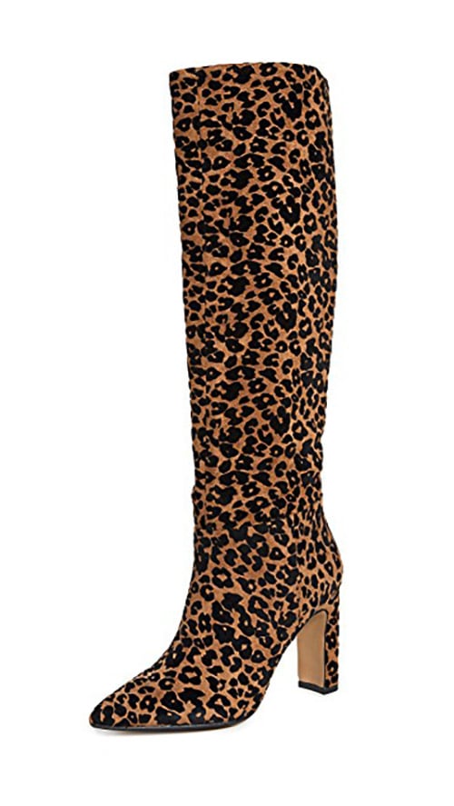 Steven Joanis Leopard Print Boots shopbop pre-black Friday sale