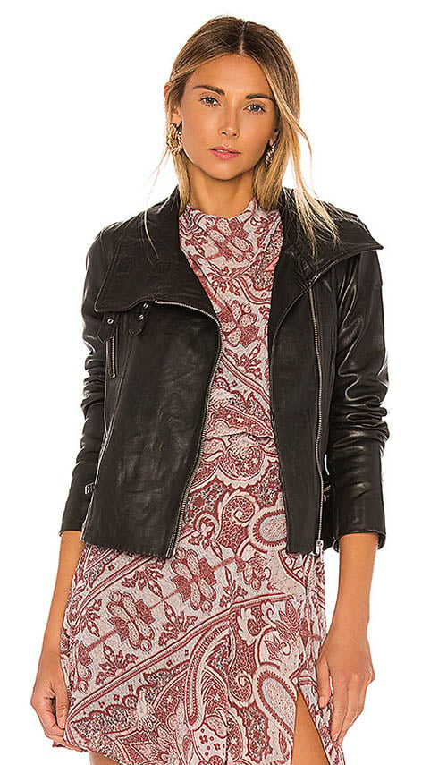 ALLSAINTS Bales Biker Jacket Black leather biker jackets