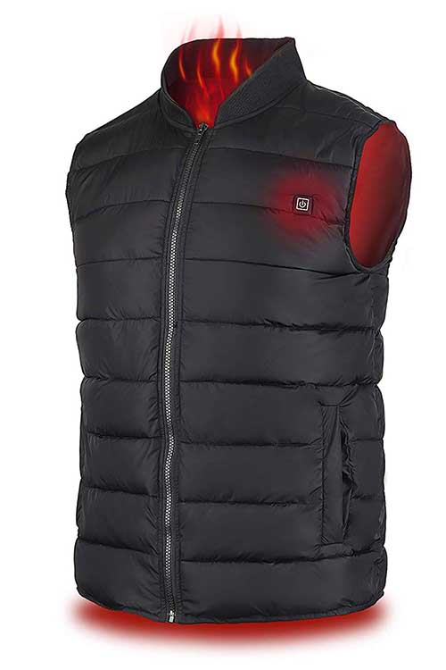 COZIHOMA USB Electric Heated Vest holiday gift dad brother