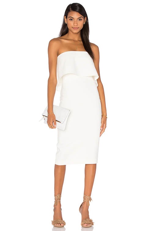 LIKELY Driggs Dress White strapless dresses women