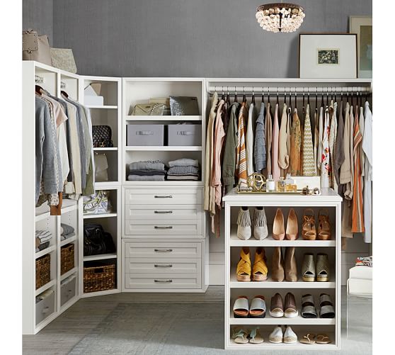 Pottery Barn Build Your Own - Sutton Modular Cabinets pottery barn organized home sale
