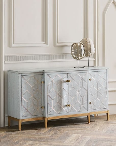 Calista Sideboard Soft Graphite horchow accent furniture sale
