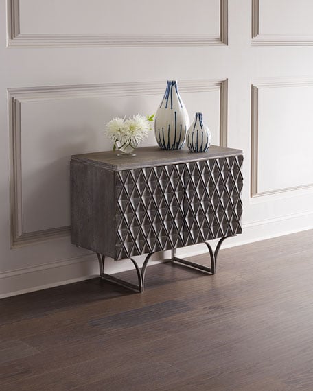 Global Views Strut Credenza Walnut Ebony horchow sale