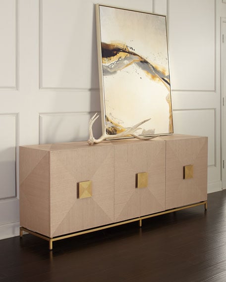 Interlude Home Gaspard Credenza Latte horchow accent furniture sale