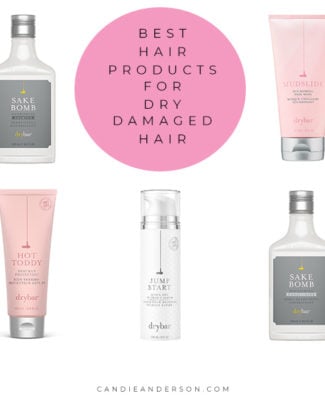 Beauty expert, journalist and blogger Candie Anderson of candieanderson.com has the scoop on 5 of the best hair products for dry, damaged hair! They will hydrate and improve the look of your hair instantly.