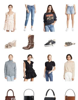 The March 2020 Shopbop Sale just started! We have the scoop on trendy spring fashion must haves you can save up to 20% on. You will love the dresses, sweaters, the best top, sweatshirt, best denim, shoes, sandals, sneakers, and structured handbags!