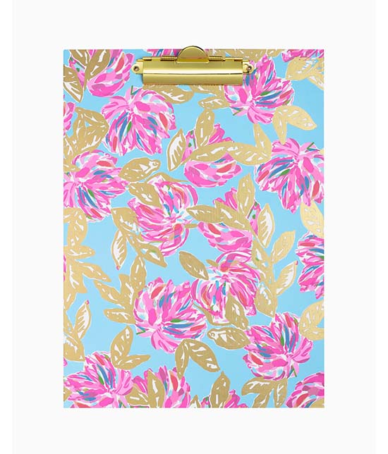 CLIPBOARD FOLIO Multi Totally Blossom lilly pulitzer sale