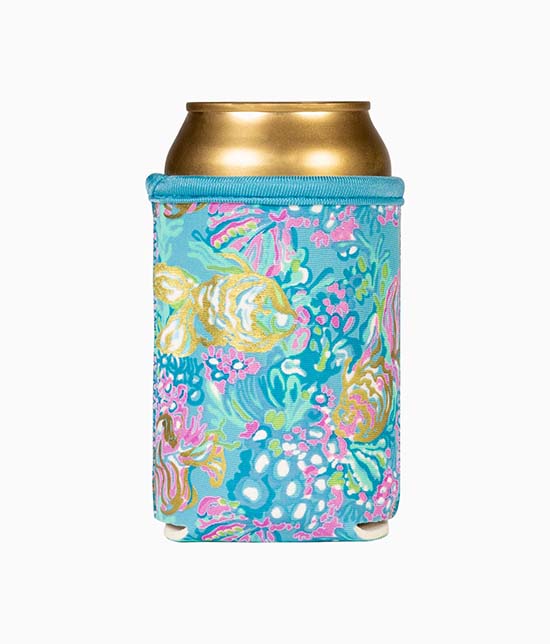 DRINK HUGGER Blue Ibiza Aqua La Vista lilly pulitzer sale