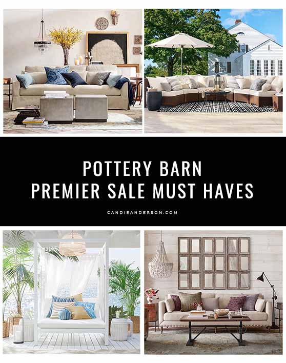 30 Pottery Barn Premier Sale Must Haves For Spring Candie Anderson