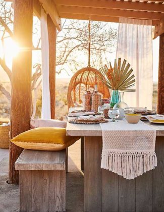 Concrete Indoor/Outdoor Dining Table Grey anthropologie outdoor furniture sale