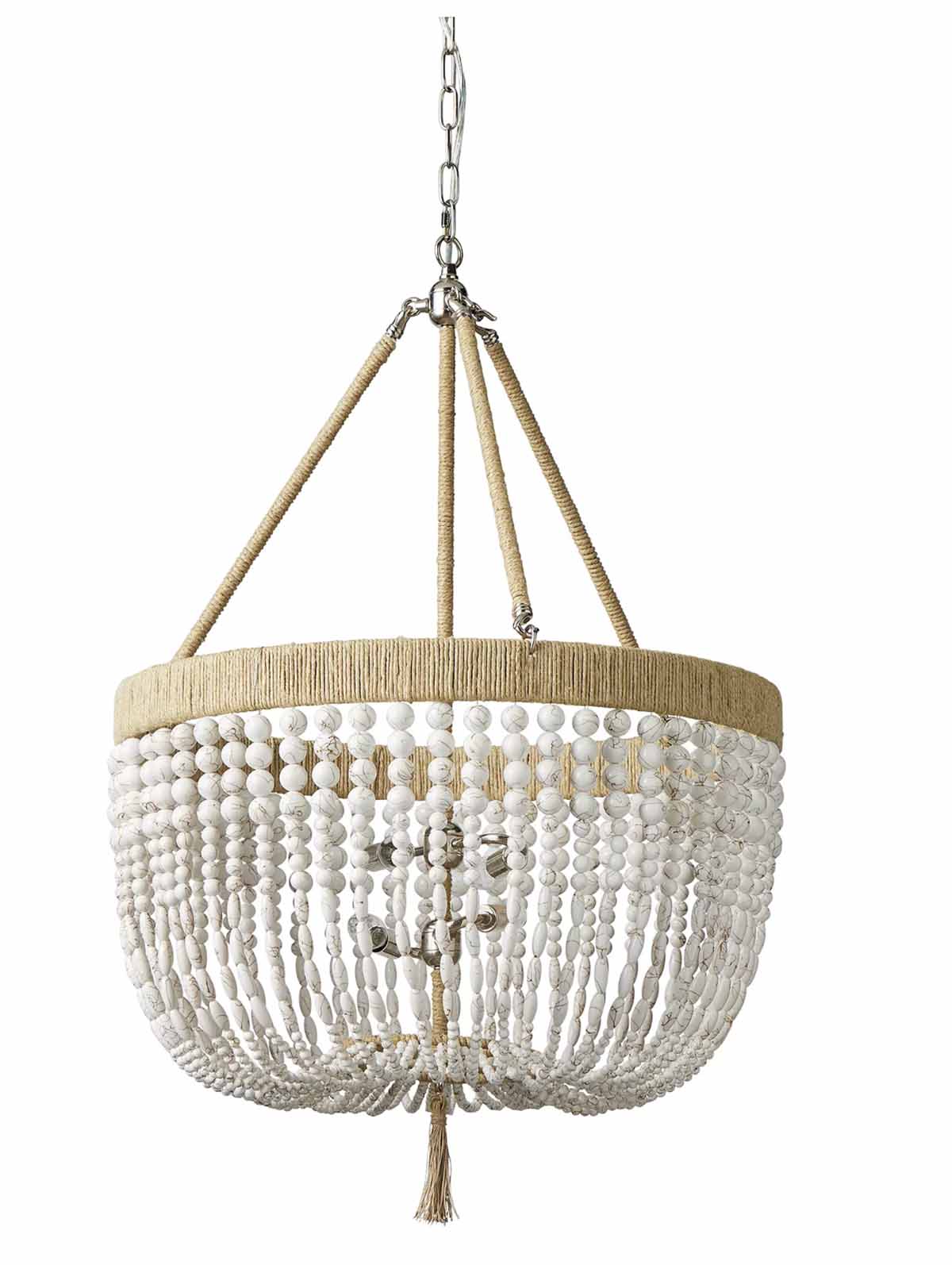 Serena and Lily Malibu Chandelier best coastal lighting