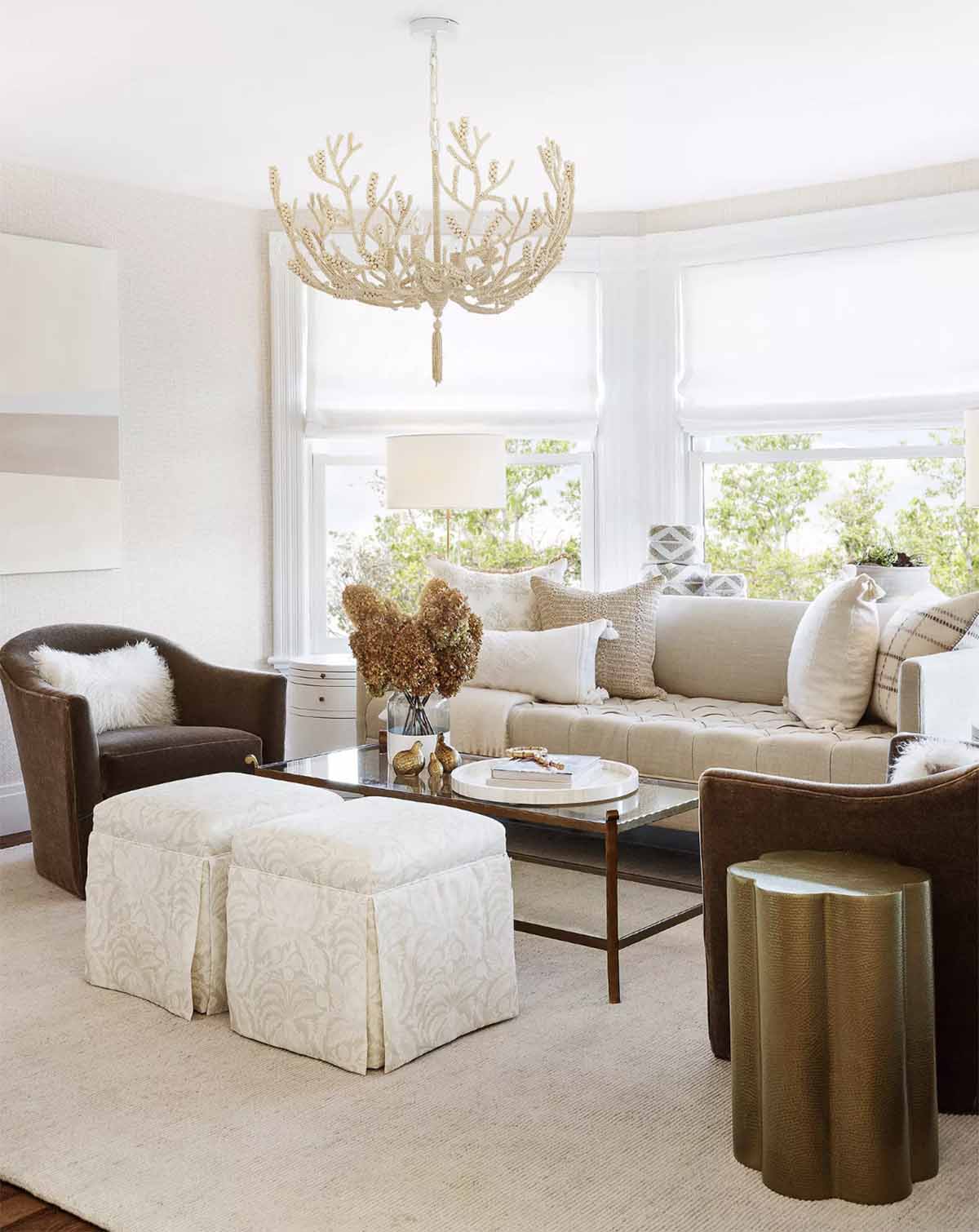 Serena and Lily Sanibel Chandelier white best coastal lighting