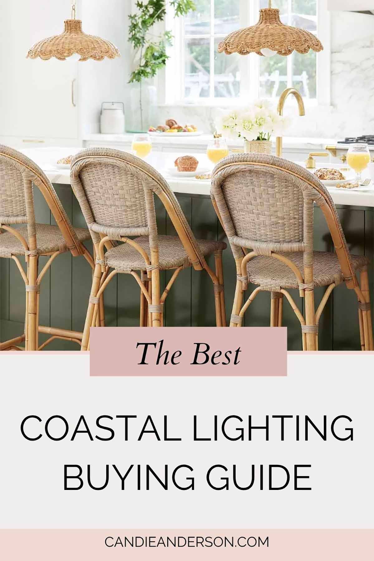 Lifestyle expert, journalist and interior design blogger Candie Anderson of candieanderson.com has the scoop on the best coastal lighting buying guide.