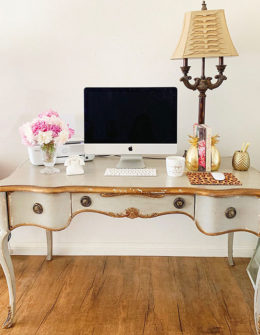 Lifestyle expert, journalist and interior design blogger Candie Anderson has been working from home for over 10 years! She has the scoop on trendy and affordable Amazon home office essentials that will make work easier, more efficient and will ensure your desk looks gorgeous.