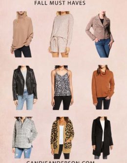 Style expert, journalist and fashion blogger Candie Anderson of candieanderson.com has the scoop on 28 of the best Nordstrom Anniversary Sale fall fashion must haves for women of all ages! You'll love the coats, jackets, leopard print, cardigans, boots, sneakers, camisoles, loungewear and much more! These fall and winter essentials will be favorites for years to come.