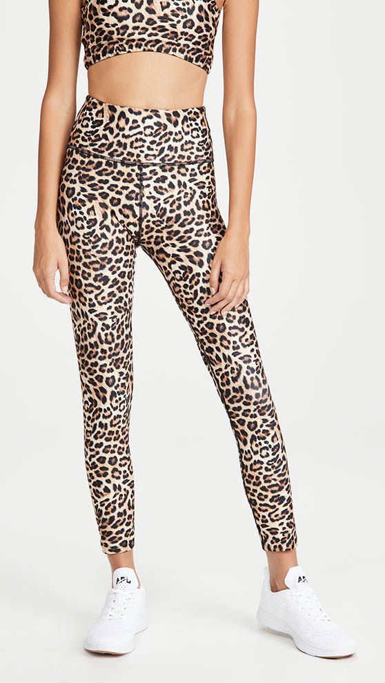 Peixoto Wild Leggings Wild One leopard print loungewear legging workout fitness work out