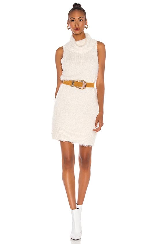 Show Me Your Mumu Fauna Dress Cream casual sweater dresses cowl neck 