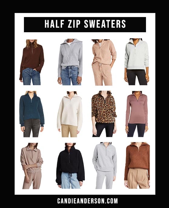 Style expert, journalist and fashion blogger has the scoop on the hottest fashion trends for winter 2020 and winter 2021! This season you can't go wrong with half zip sweaters, pullovers and sweatshirts. She shared tips on how to incorporate this popular trend into your winter wardrobe, and how you can dress it up or down with clothing, shoes and accessories. 