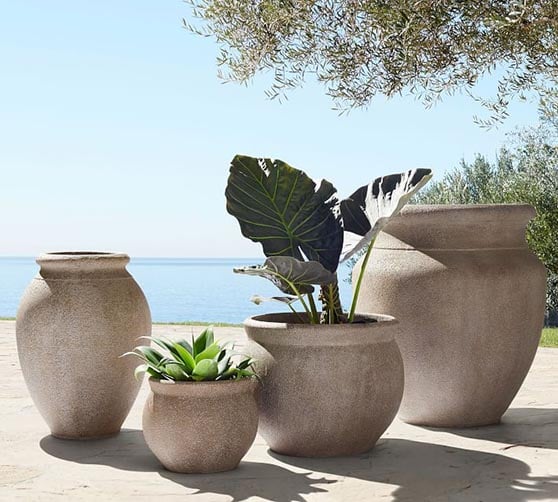 Pottery Barn Azina Planters outdoor planters