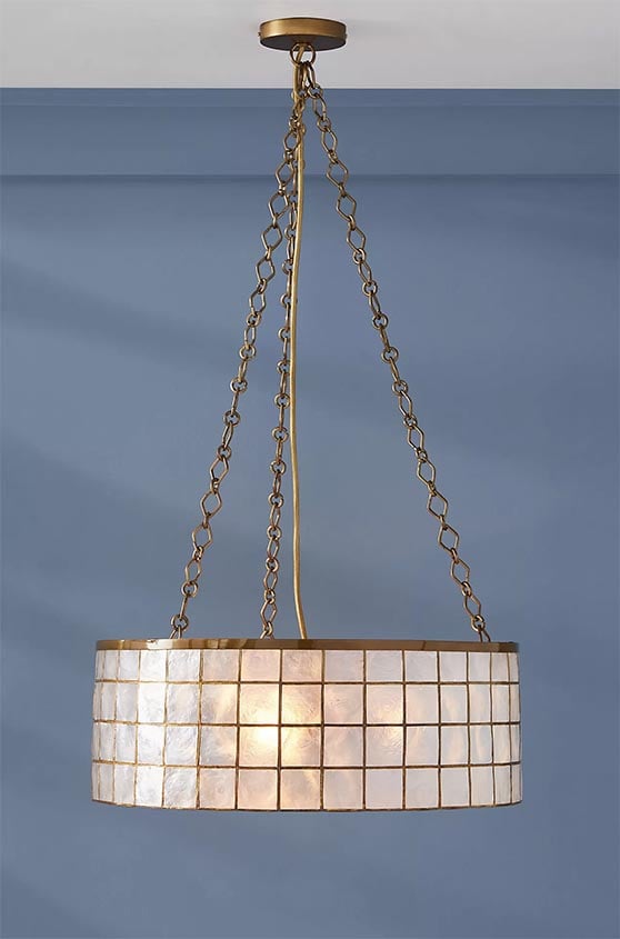 Rita Capiz Chandelier Gold anthropologie modern chandeliers