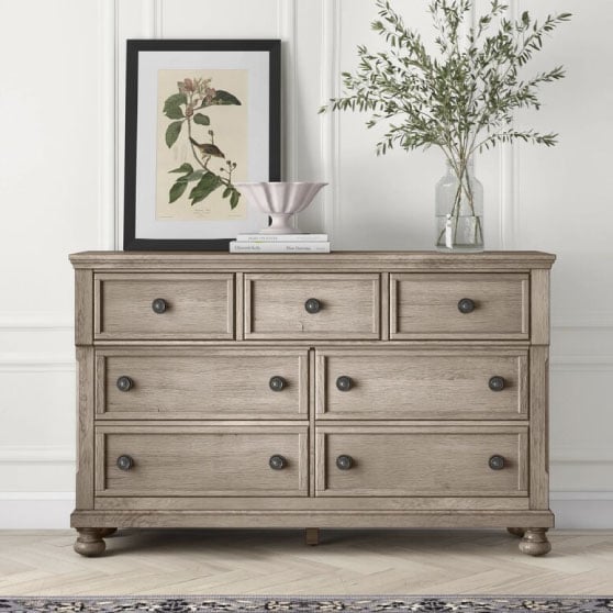 Birch Lane Mchale 7 Drawer Double Dresser rustic dressers