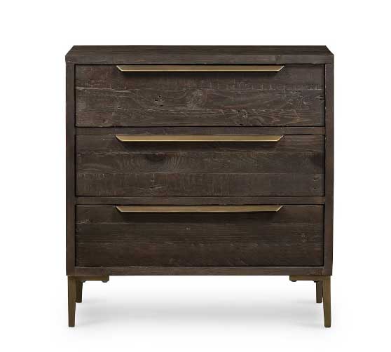 Pottery Barn Braden Reclaimed Wood 3-Drawer Dresser rustic dressers 