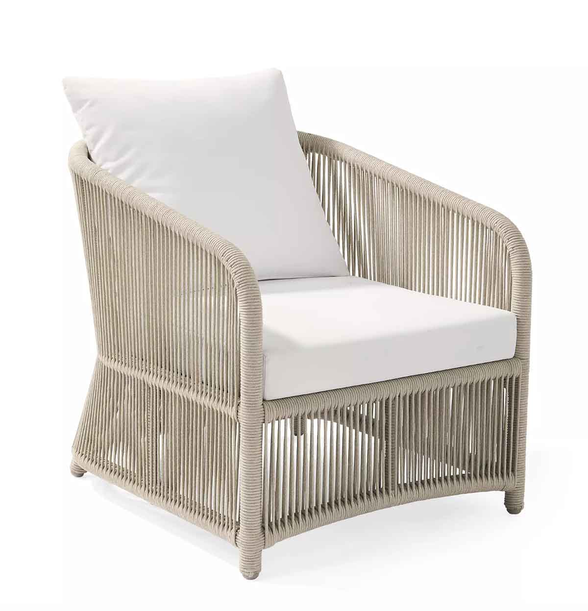 Serena and Lily Malta Lounge Chair best outdoor rope chairs
