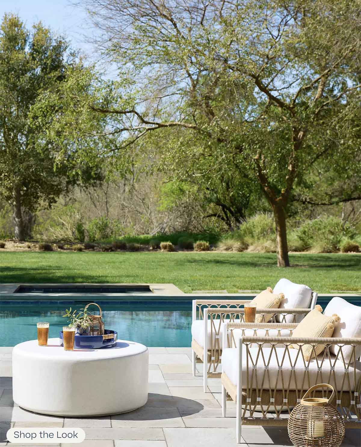 Serena and Lily Salt Creek Lounge Chair - Light Dune best rope chairs