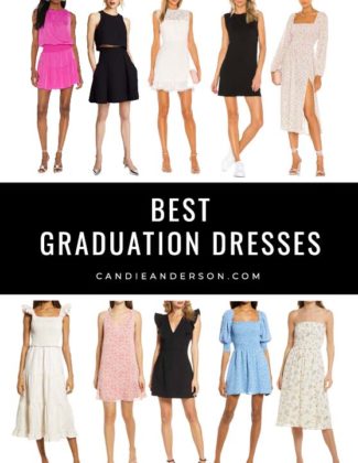 With graduation season upon us, now is a great time to shop for the perfect dress! Style expert, journalist and fashion blogger Candie Anderson of candieanderson.com has the scoop on 20 of the best summer graduation dresses for women in the hottest trends, styles and in every price range.