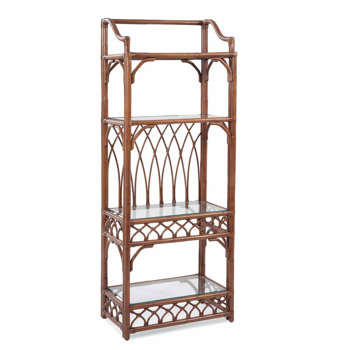 Braxton Culler Edgewater Etagere Bookcase best rattan bookcases