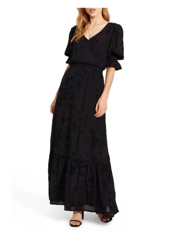 BB Dakota x Steve Madden Hampton Embroidered Prairie Dress Black nordstrom anniversary sale fall women fashion