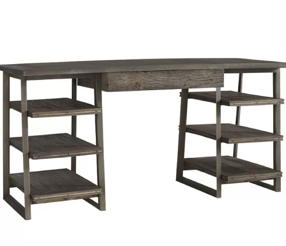 Brownstone Furniture Winston Solid Wood Writing Desk rustic desks