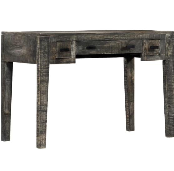 Foundry Select Ariel Solid Wood Desk rustic desks