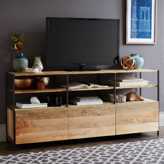 West Elm Industrial Modular Media Console (67") industrial media consoles
