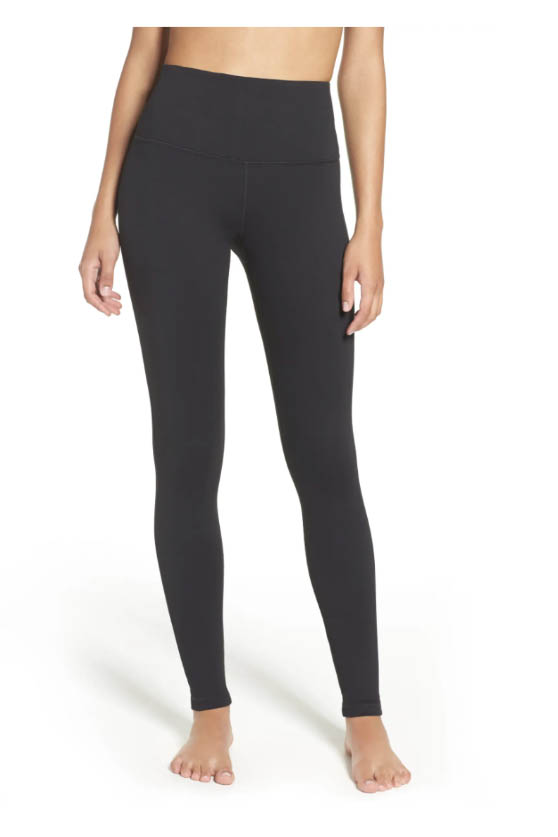 Zella Live In High Waist Leggings Black nordstrom anniversary sale