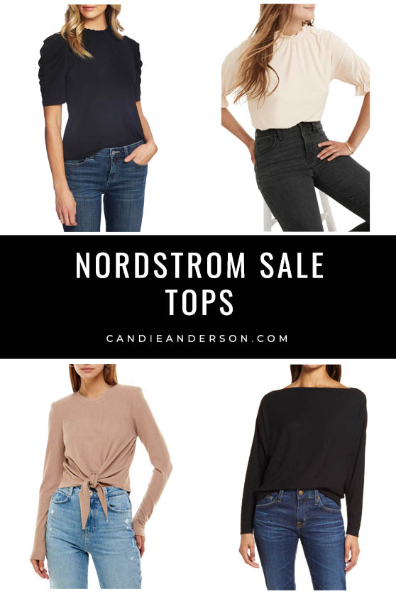 Style expert, journalist and fashion blogger Candie Anderson of candieanderson.com has the scoop on the best Nordstrom Anniversary Sale tops and blouses for every day and the office. They're ideal for summer, fall, winter and spring too!