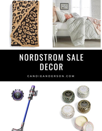 Lifestyle expert, journalist and interior design blogger Candie Anderson of candieanderson.com has the scoop on 25 of the best Nordstrom Anniversary Sale home decor and organization must haves.